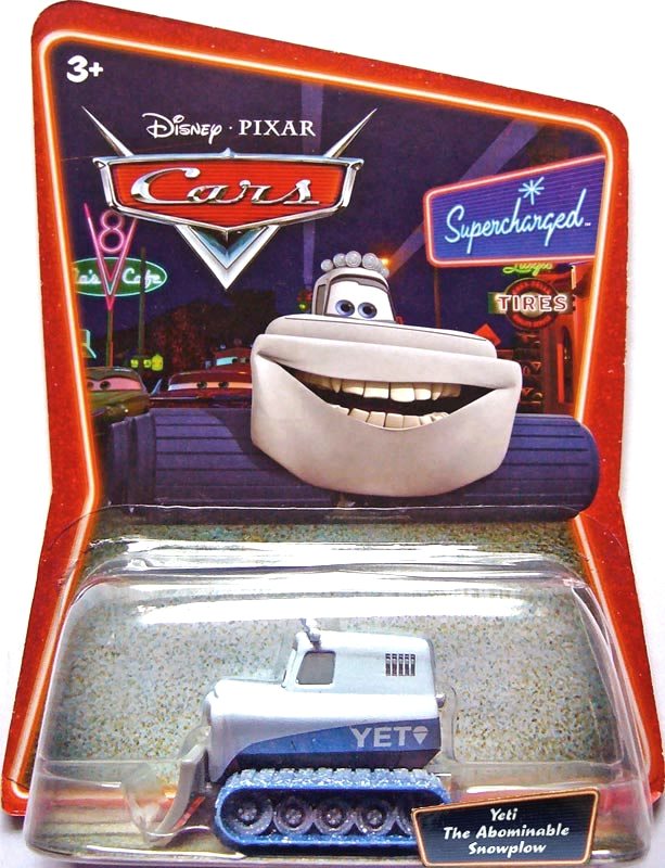 Yeti, the abominable snowplow — Mattel L6282 die-cast