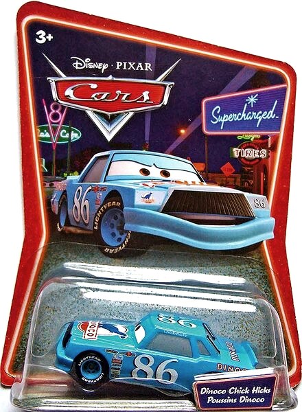 Dinoco Chick Hicks (Intl. Vers.) — Mattel L6286 die-cast