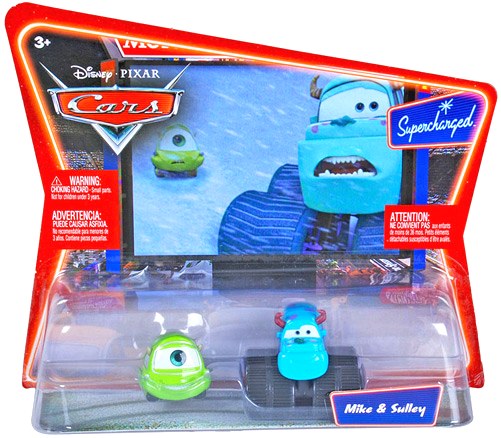 Mike & Sulley — Mattel L6292 die-cast