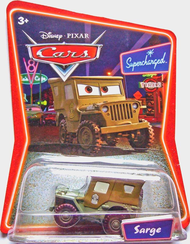 Sarge — 2007 — Supercharged — Mattel M1253