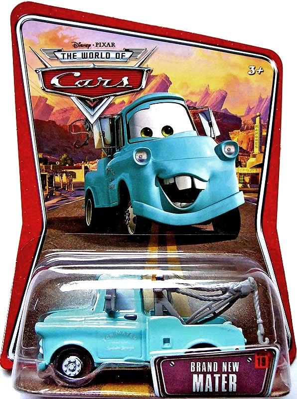 Mater — 2008 — World of Cars — Mattel K4589
