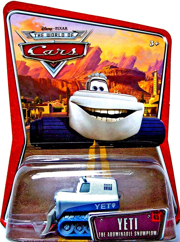 Yeti the Abominable Snowplow — 2008 — Mattel L4155