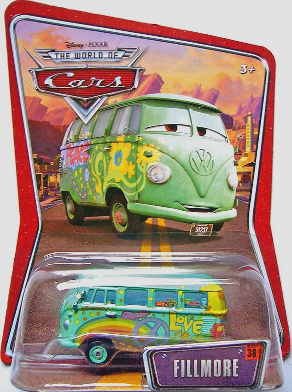 Fillmore — 2008 — World of Cars — Mattel M1252