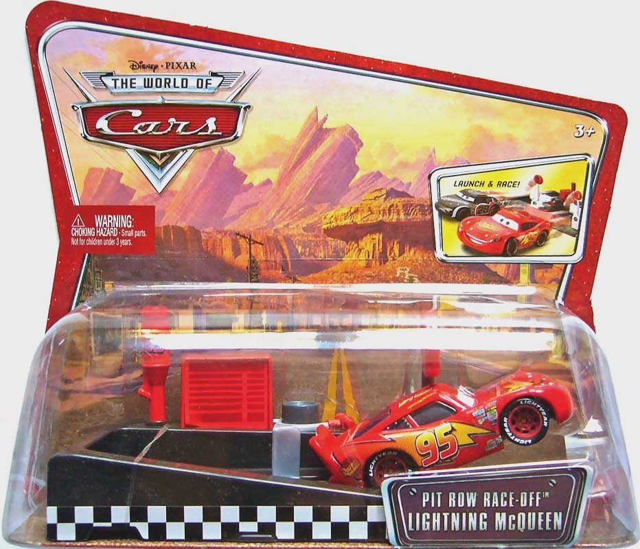 Lightning McQueen - Pit Row Launcher
