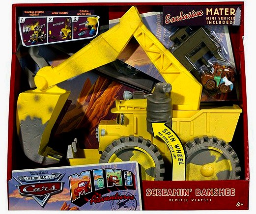 Screamin' Banshee & Mater — Mattel M2281 die-cast