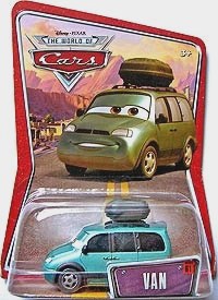 Van (Intl. Vers.) — Mattel M6104 die-cast
