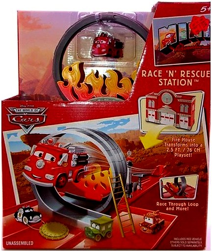Red — Mattel N5547 die-cast