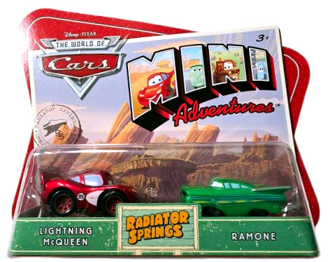 Lightning McQueen + Ramone Radiator Springs — Mattel P5972 die-cast