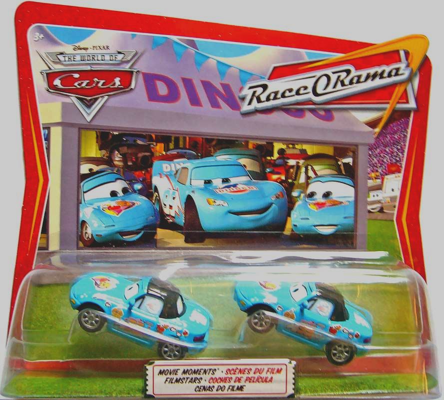 Dinoco Mia, Dinoco Tia — Mattel M5408 die-cast