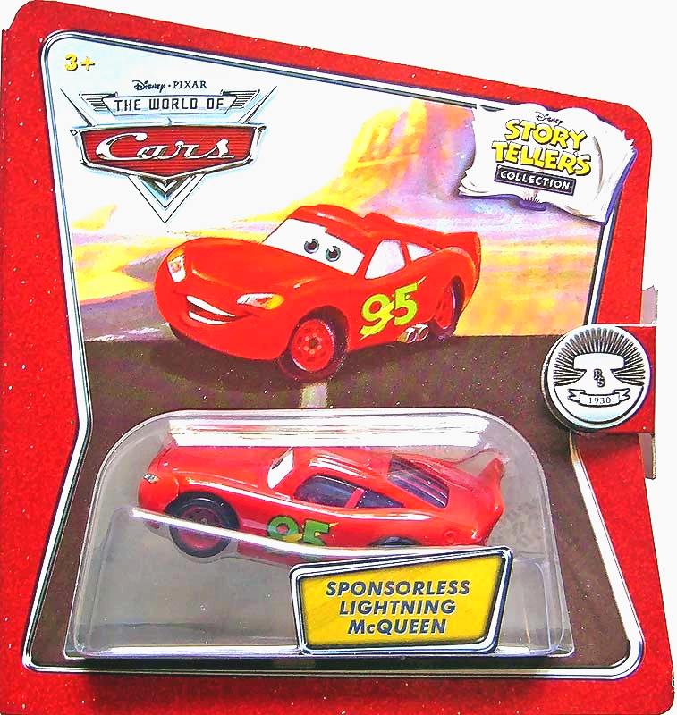 Sponsorless Lightning McQueen — Mattel N8147 die-cast