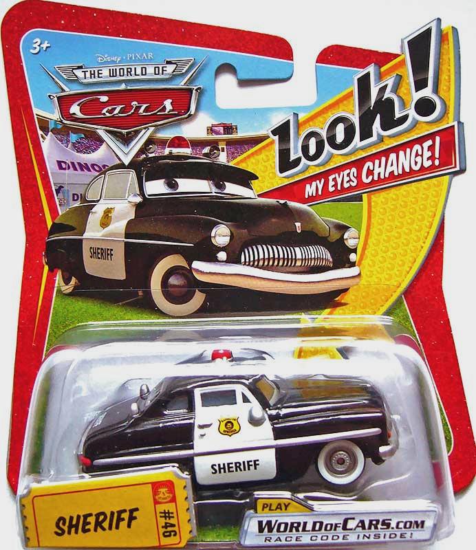 Sheriff Look My Eyes Change — Mattel P7082 die-cast