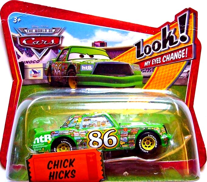 Chick Hicks — Mattel P7148 die-cast