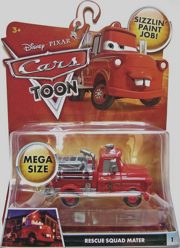 Rescue Squad Mater #1 — Mattel P7249 die-cast