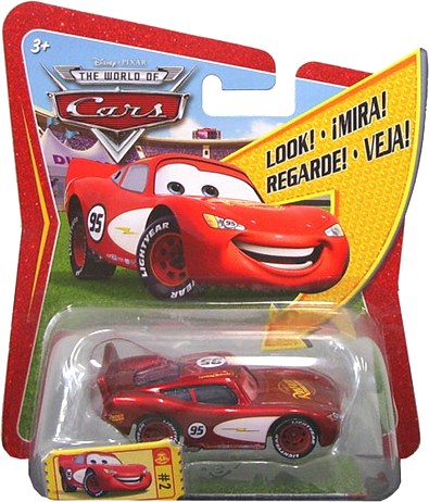 Radiator Springs Lightning McQueen (Intl. Vers.) — Mattel R1346 die-cast