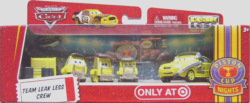 Team Leak Less Crew — Rare Pixar Cars Diecast