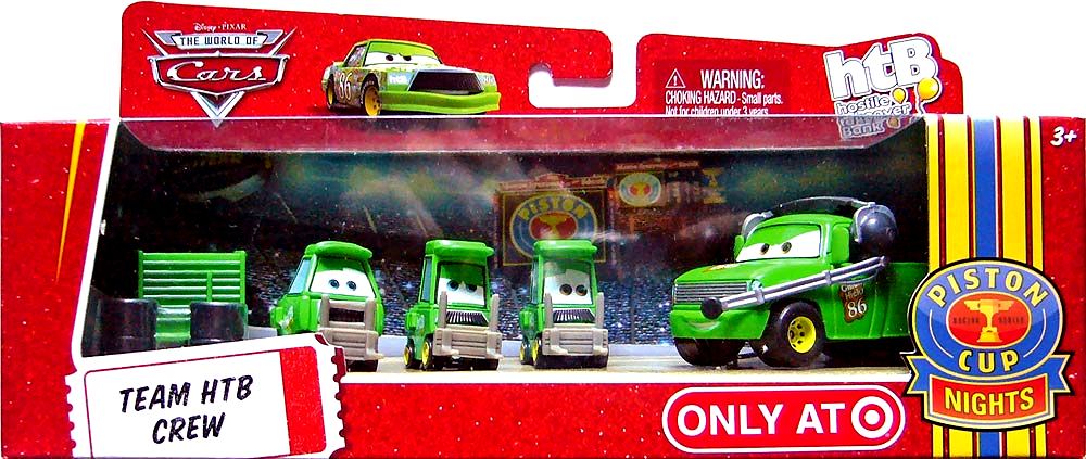 Team HTB Crew — Rare Pixar Cars Diecast