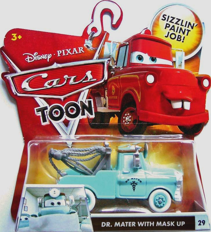 Dr. Mater with Mask Up #29 — Mattel T0581 die-cast