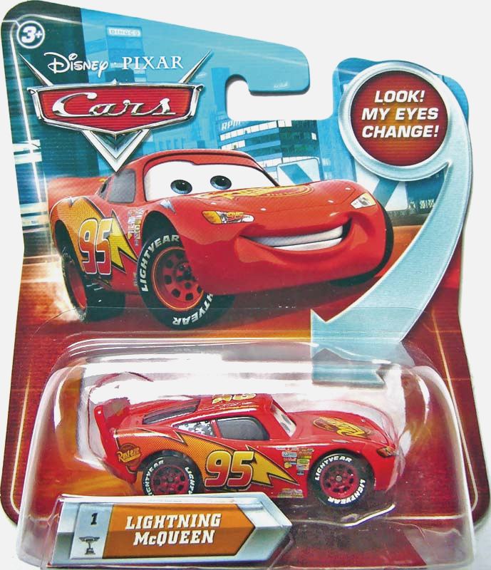 Lightning McQueen — Mattel P7002 die-cast