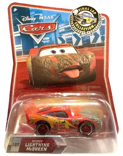 Muddy Lightning McQueen — 2010 — Mattel R4372