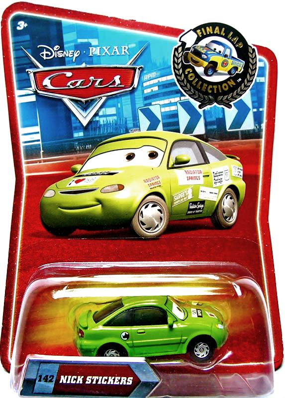 Nick Stickers — Mattel R4384 die-cast