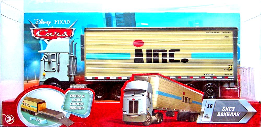 Chet Boxkaar — Rare Pixar Cars Diecast