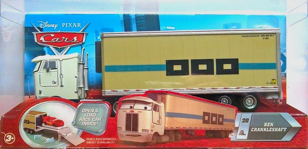 Ben Crankleshaft — Rare Pixar Cars Diecast