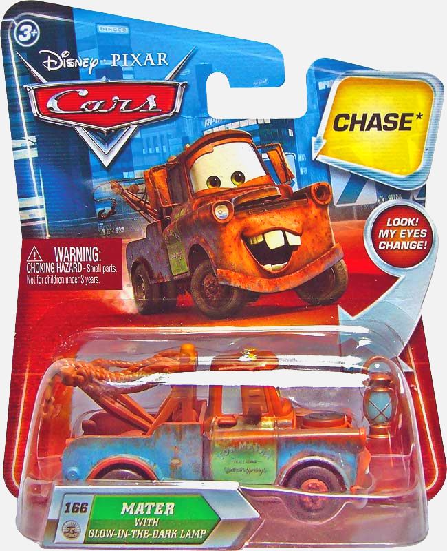 Mater with Glow-in-the-Dark Lamp - Chase #166 — Mattel V3614 die-cast