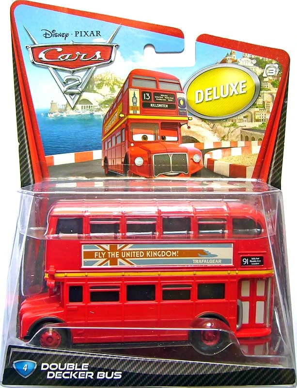 Double Decker Bus - Deluxe #4 — Mattel V2847 die-cast