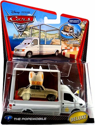The Popemobile - Megasize #9 — Mattel V2852 die-cast