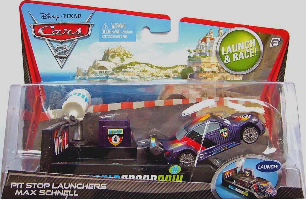 Max Schnell - Pit Row Launcher — Mattel V3662 die-cast