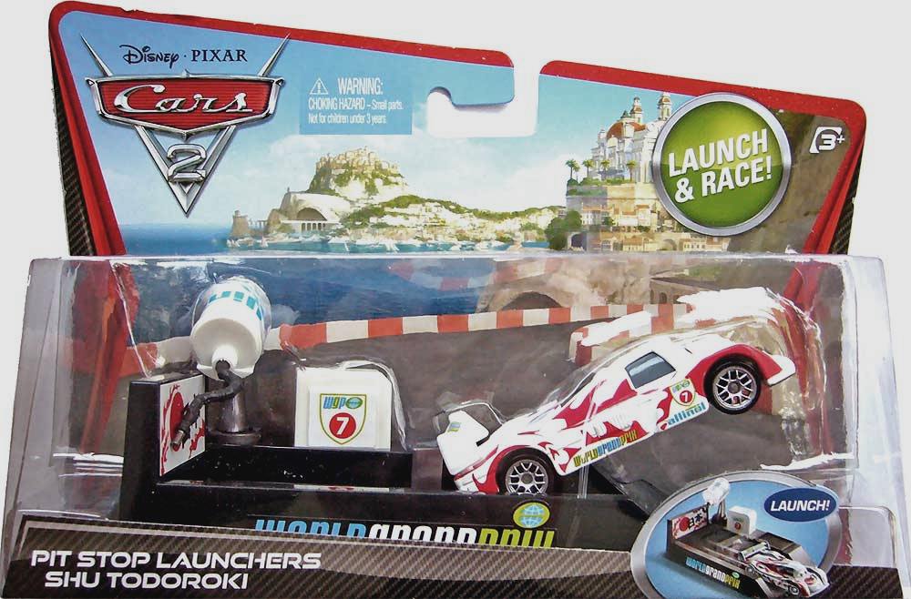 Shu Todoroki - Pit Row Launcher — Mattel V3663 die-cast