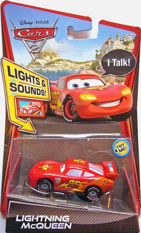 Lightning McQueen - Lights & Sounds — Mattel V5082 die-cast