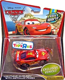 Lightning McQueen Metallic Finish — 2011 — Mattel V5087