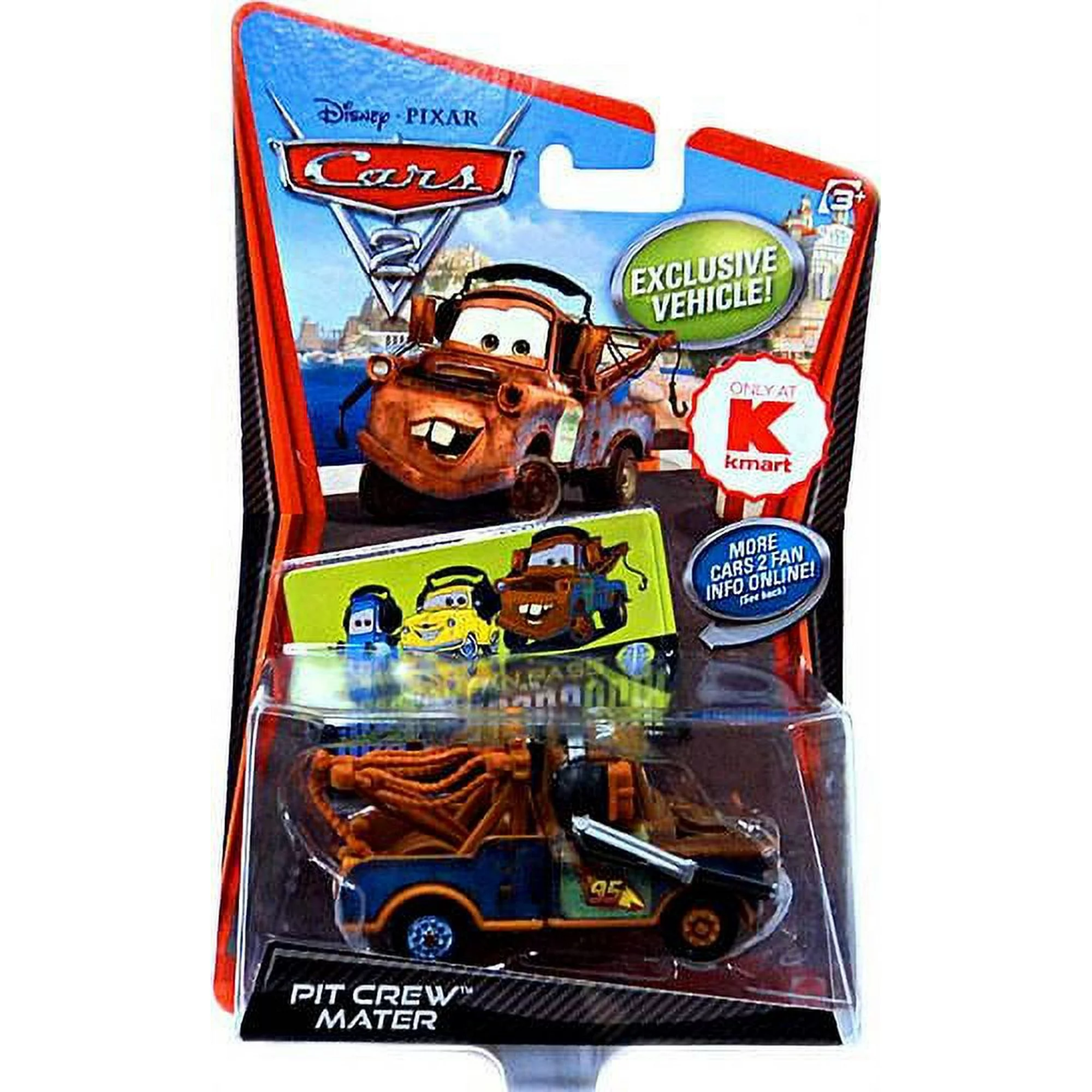 Pit Crew Mater - Kmart — Mattel V5131 die-cast