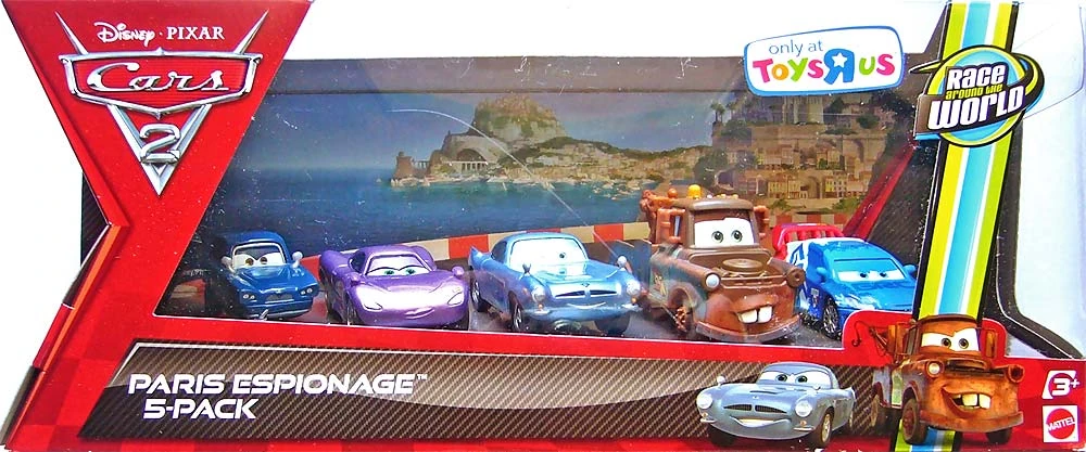 Paris Espionage - 5-Pack — Mattel V6206 die-cast