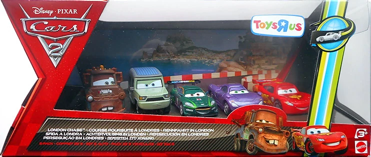 London Chase - 5-Pack — Mattel V6207 die-cast