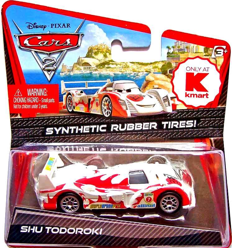 Shu Todoroki with rubber tires - Kmart — Mattel V6242 die-cast