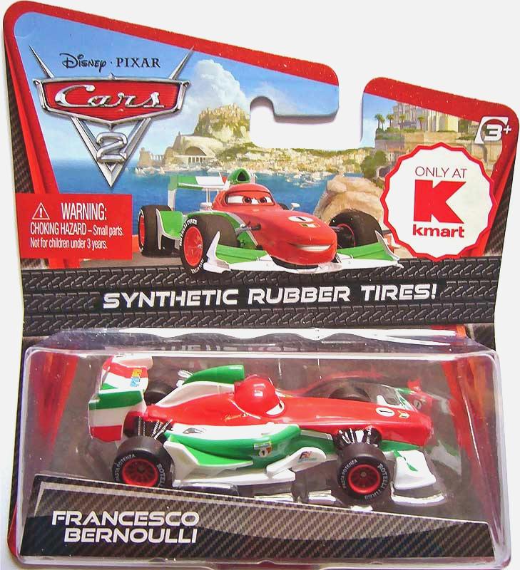 Francesco Bernoulli with rubber tires - Kmart — Mattel V6243 die-cast