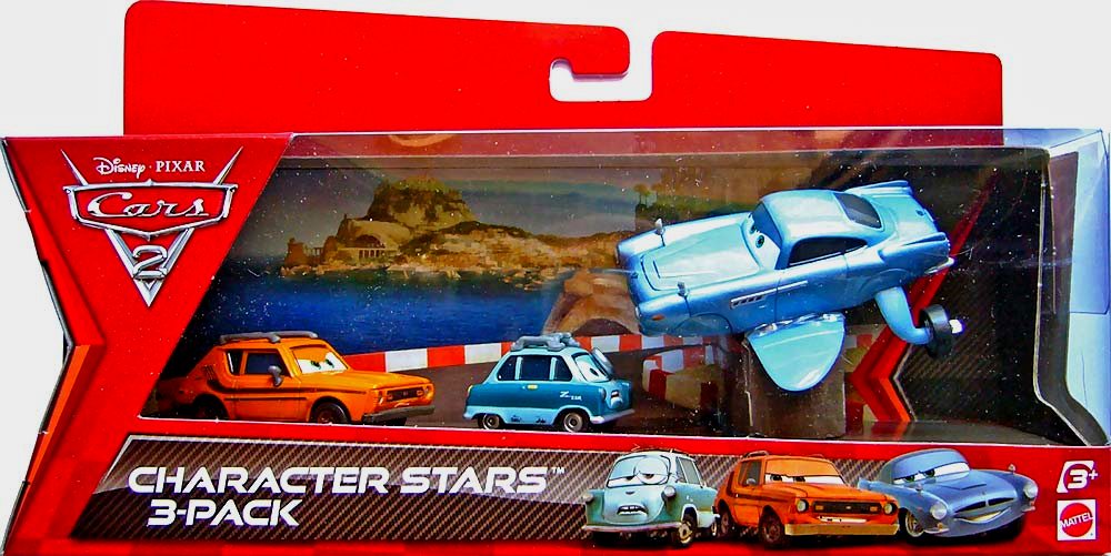 Character Stars - 3-Pack — Mattel V6747 die-cast
