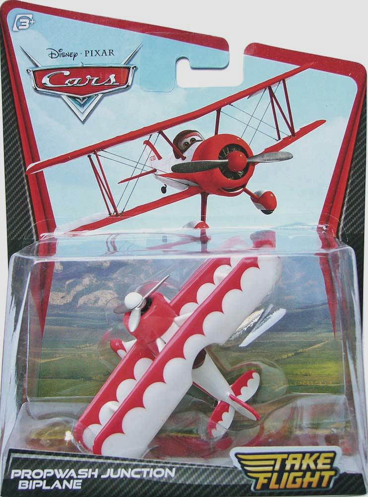 Propwash Junction Biplane — Mattel X9513 die-cast
