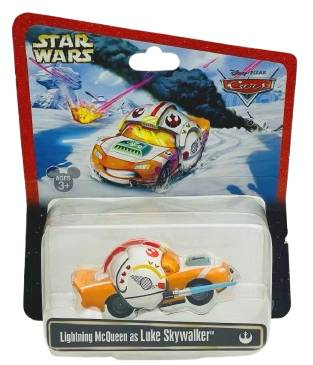 Lightning McQueen as Luke Skywalker — Mattel 38595 die-cast