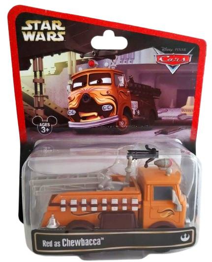 Red as Chewbacca — Mattel 38613 die-cast
