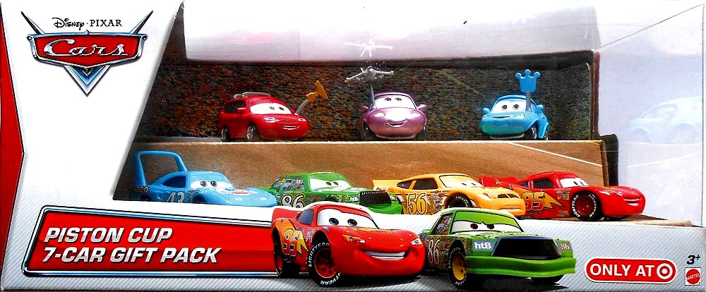 Piston Cup - 7-Car Gift Pack — Mattel BBF54 die-cast