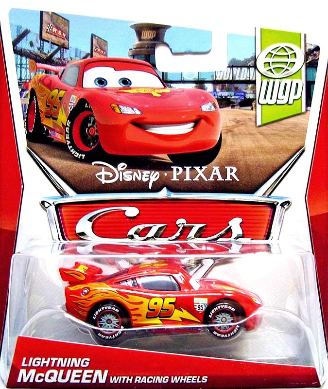 Lightning McQueen with Racing Wheels — Mattel Y0472 die-cast