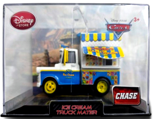 Ice Cream Truck Mater Chase — Mattel 3727-BU die-cast