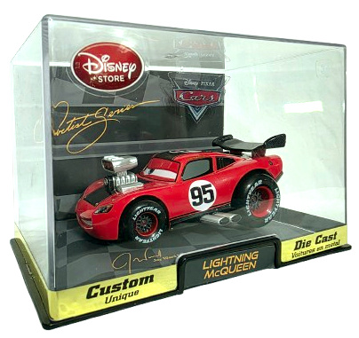 Hot Rod Lighting McQueen (By Jay Ward) — Mattel 3929-BU die-cast