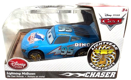 Dinoco Lightning McQueen — Mattel 4053-W die-cast