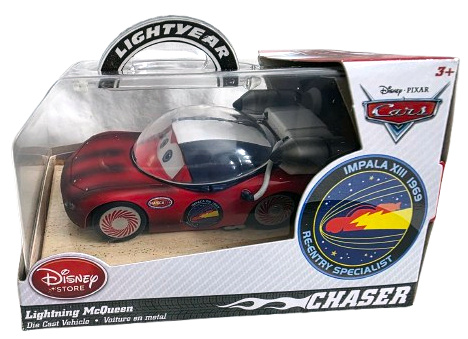 Re-Entry Lightning McQueen — Mattel 4152-W die-cast