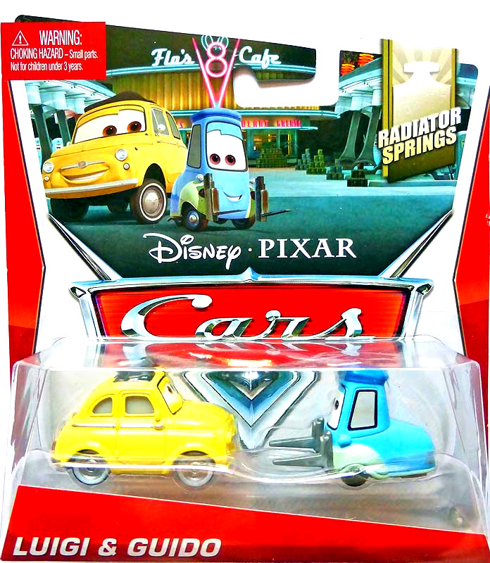 Luigi & Guido — Mattel BHX40 die-cast