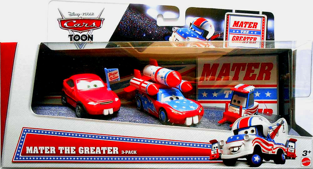 Mater the Greater 3-pack — 2013 — Mattel Y9241